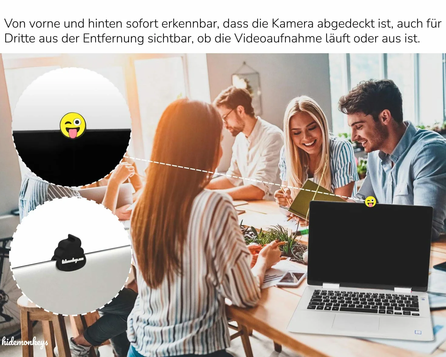 Osłona kamery internetowej na laptopa i tablet, zaślepka na kamerę, zestaw 3 szt.