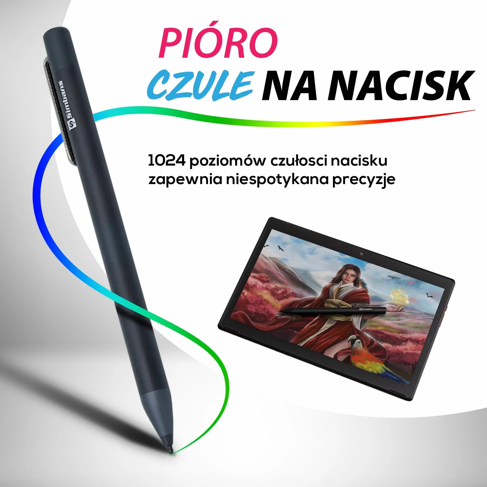 Simbans PicassoTab tablet graficzny 11,6 cala z długopisem