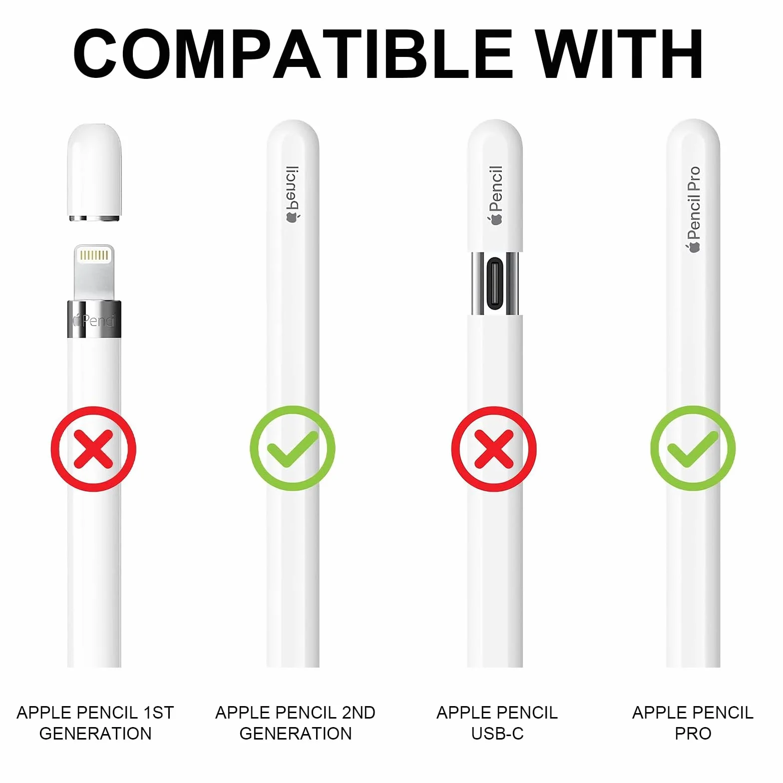 Silikonowe etui na rysik Apple Pencil kompatybilne z Apple Pencil Pro i 2. generacji ergonomiczny uchwyt magnetyczne ładowanie fioletowe matcha zielona różowe