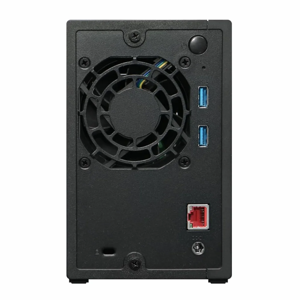 Asustor Drivestor 2 Gen 2 AS1202T, 2 Bay NAS Obudowa Pamięci Sieciowej, Quad-Core 1.7GHz CPU, 2.5GbE Port, 1GB DDR4, 3 x USB 3.0, Network Attached Storage