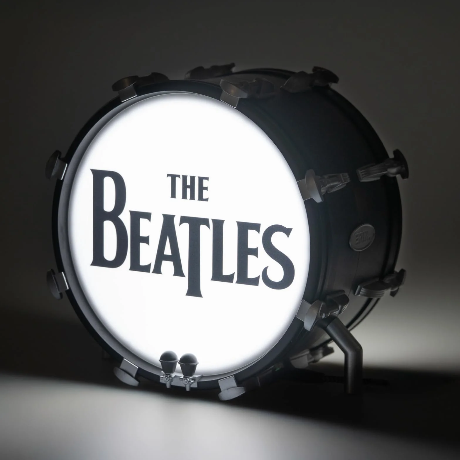Grupo Erik Battery Lamp - The Beatles Gifts for Men & for Women | Desk Lamp Table, Mood Light, Gaming Light | Drum Music Gifts, Cool Room Decor, The Beatles Merchandise
