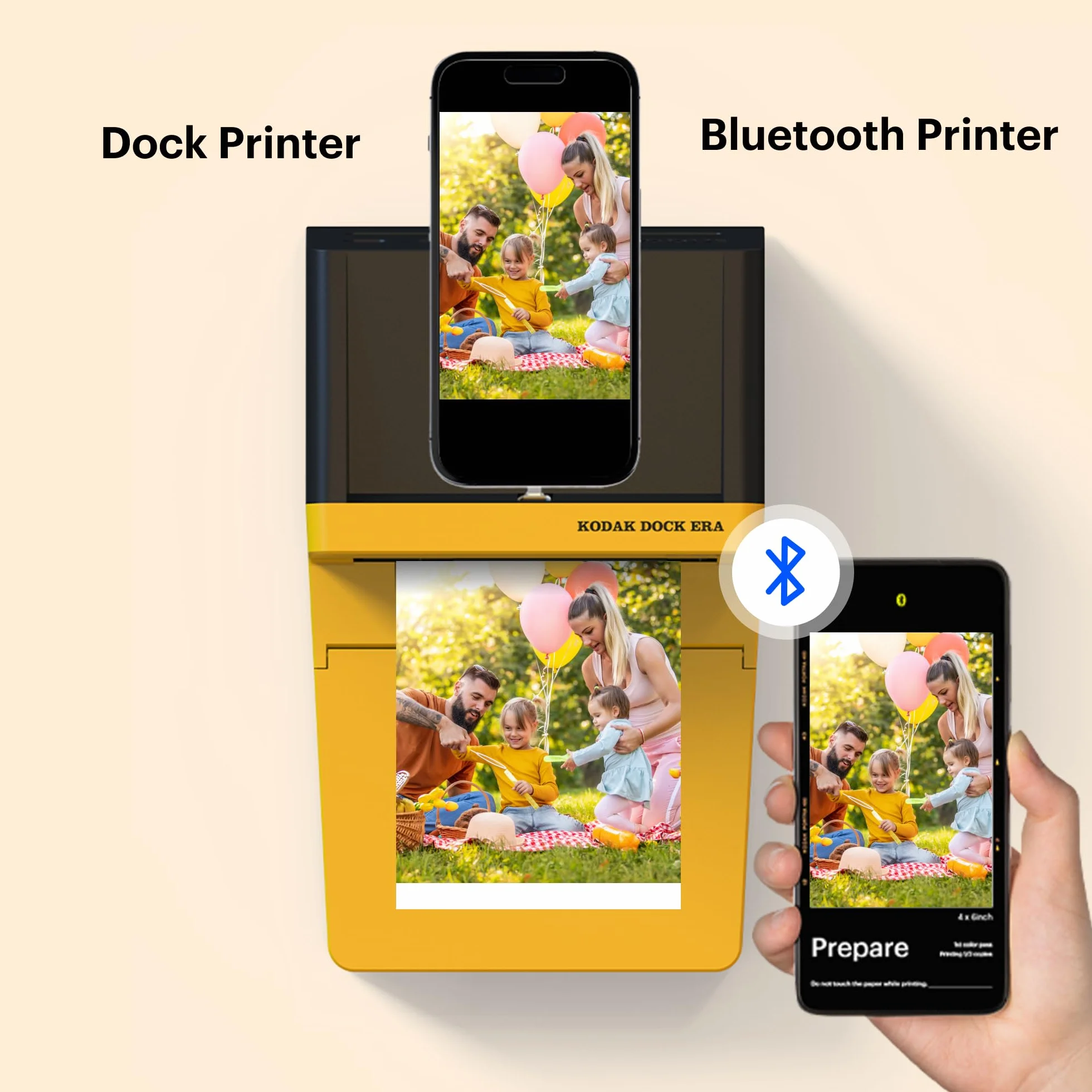 KODAK Żółta drukarka fotograficzna