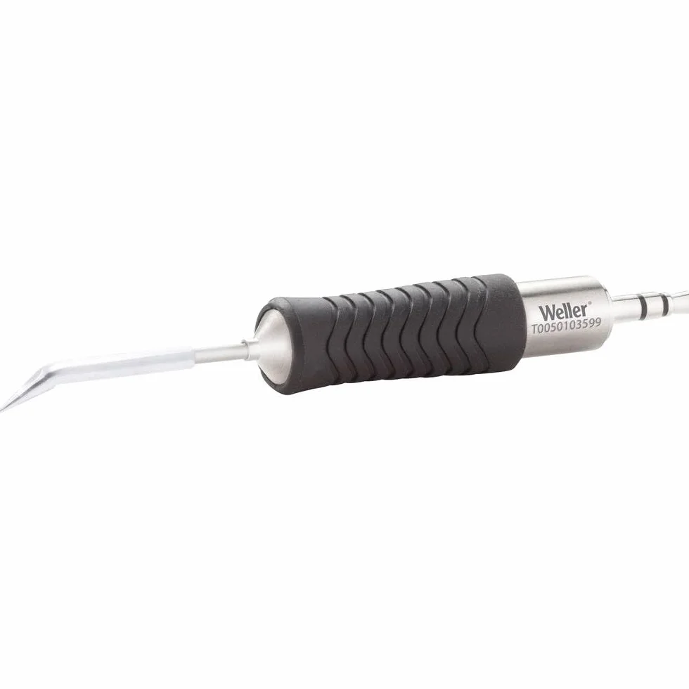 Weller T0050103599 RTP 001 C X końcówka lutownicza stożkowa, wygięta, rozmiar końcówki 0,1 mm, długość końcówki 21,3 mm, zawartość 1S