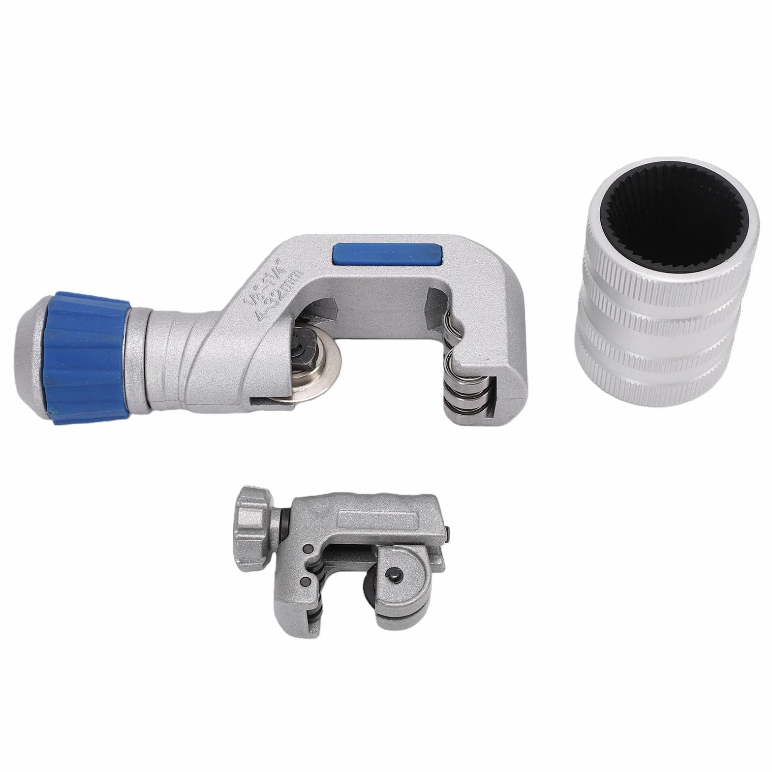 Generic Zestaw ObcinakóW do Rur Trwałe Metalowe Ostrza Gładkie Cięcie do Prac Hydraulicznych i ProjektóW Typu „zrób to sam” W Zestawie Aluminiowy Rozwiertak Miedziany Renowacji Domu Zestaw 3-częściowy