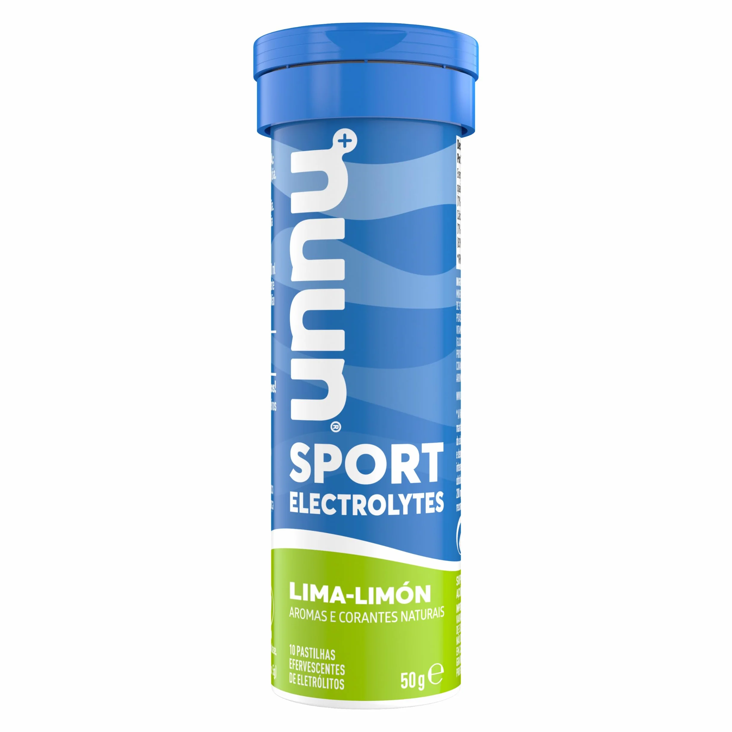 Nuun Sport Lima Cytryna tabletki musujące z elektrolitami i witaminą C, przyczynia się do optymalnego nawilżania i funkcjonowania układu odpornościowego, 1 tuba z 10 tabletkami musującymi