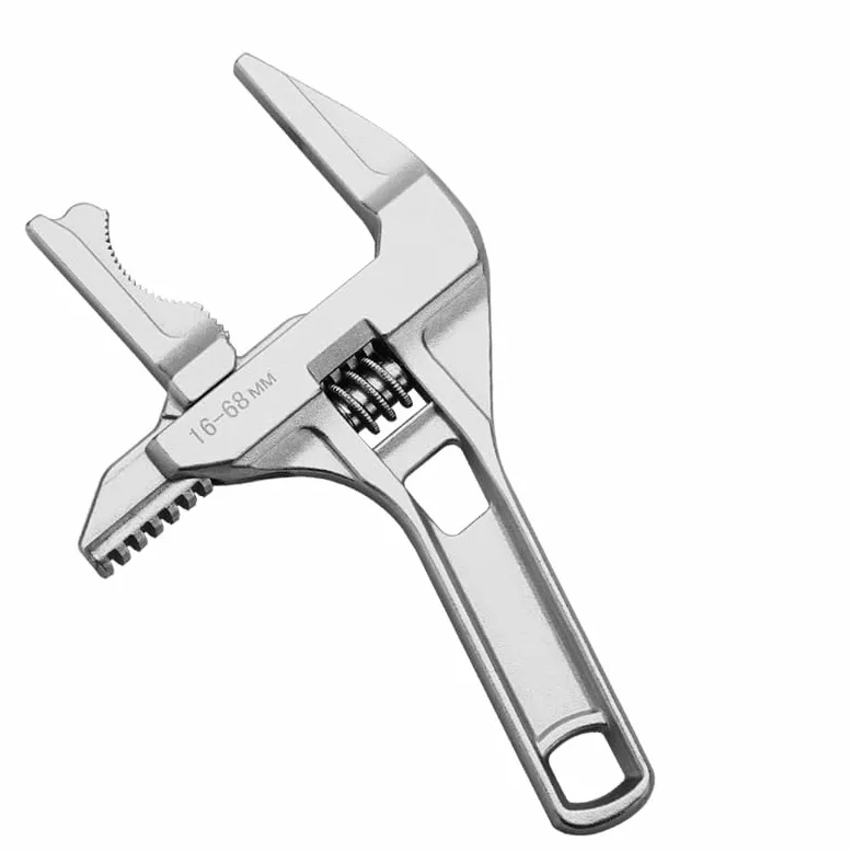 Klucz nastawny duży klucz otwierający klucz ze stopu aluminium uniwersalny klucz do rur narzędzie ręczne do naprawy baterii w łazience