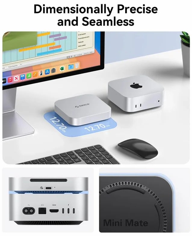 ORICO Minimate M4 2TB kompatybilny z Mac mini M4, Windows - przenośny dysk SSD NVMe z