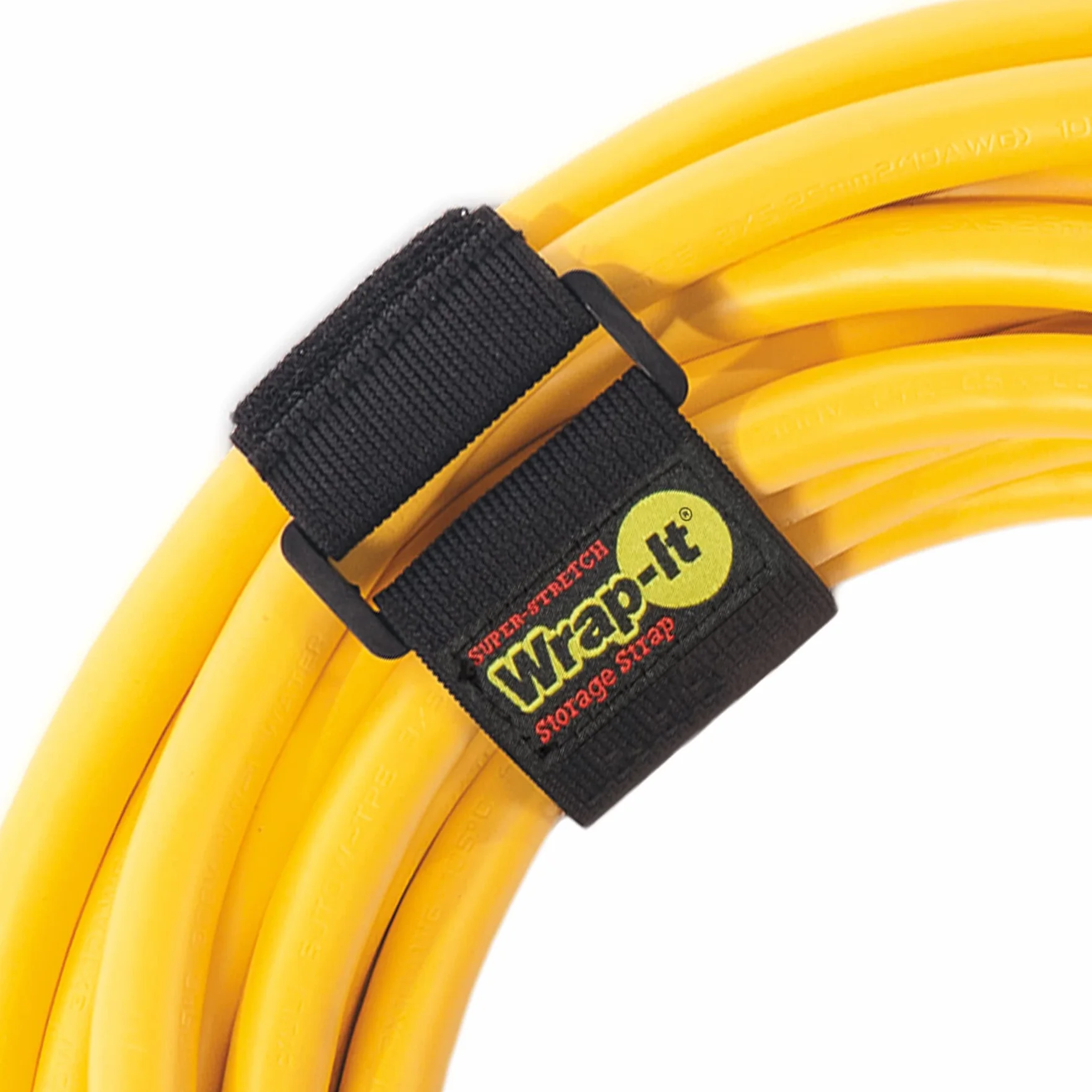 Wrap-It Storage Super rozciągliwa, 30,5 cm (8 sztuk) - elastyczne paski zaciskowe na rzep - organizer na przewód przedłużający, paski do węża i kabli, owijka na sznurek