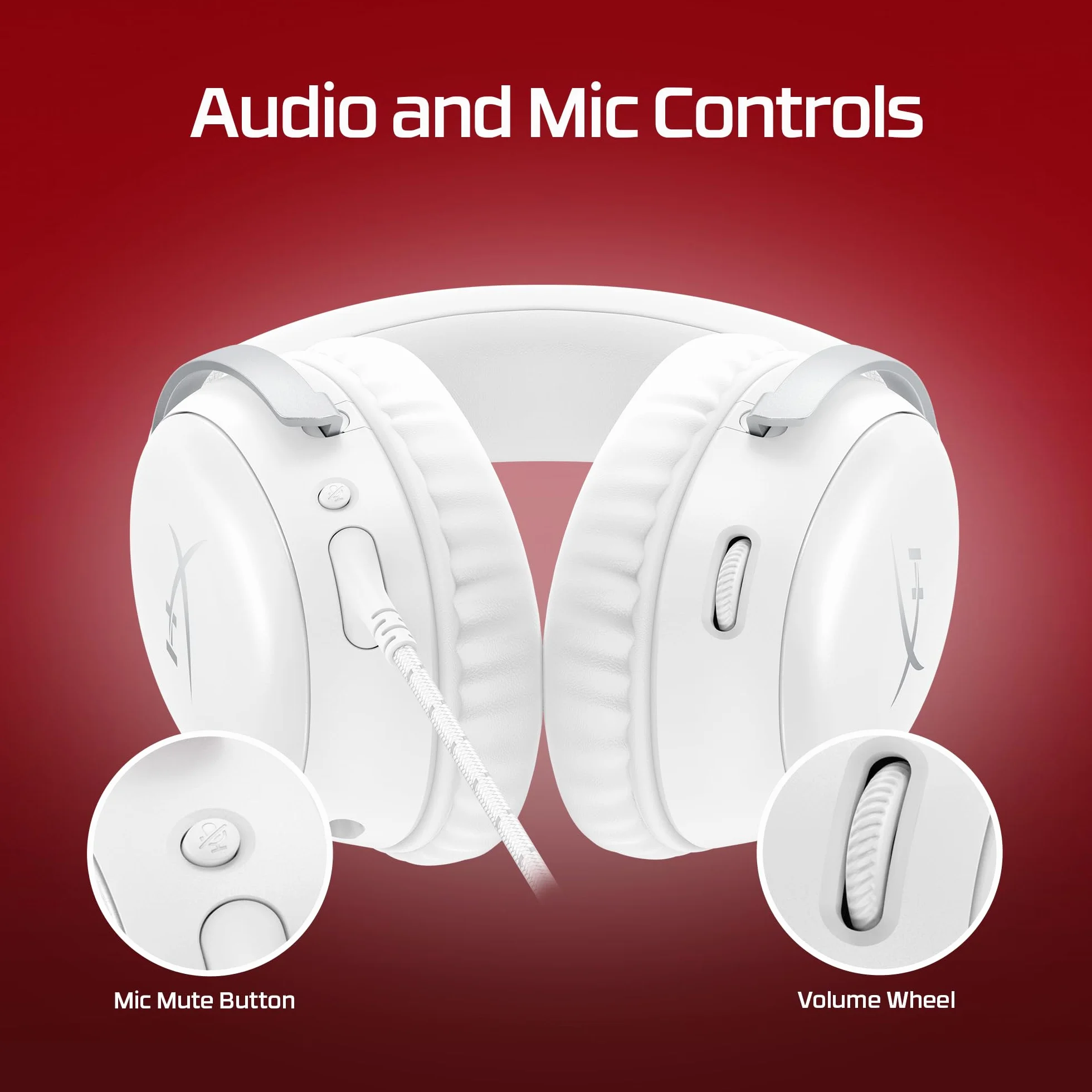 HyperX Cloud III – przewodowy zestaw słuchawkowy do gier, PC, PS5, Xbox Series X|S, sterowniki kątowe 53 mm, DTS, pianka z pamięcią kształtu, trwała rama, ultra-przezroczysty mikrofon 10 mm
