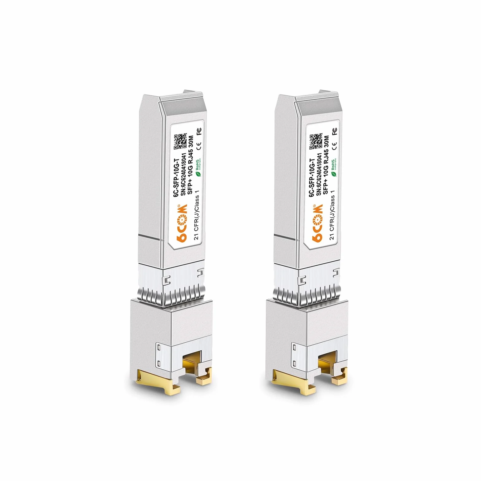 SFP+ nadajnik RJ45 10GBase-T 1.25/2.5/10G do Cisco Ubiquiti MikroTik 30 m