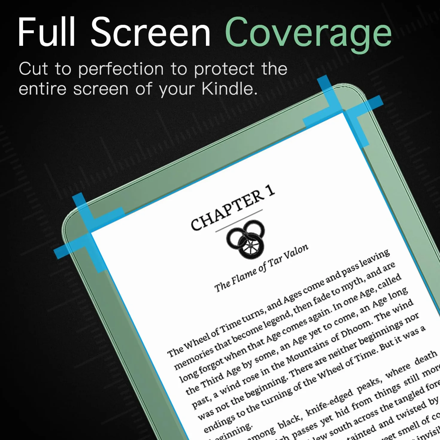 MoKo 3-Pack Anti-Glare Screen Protector for 6" All-New Kindle 11th Generation 2024/2022, Matte PET Full Coverage