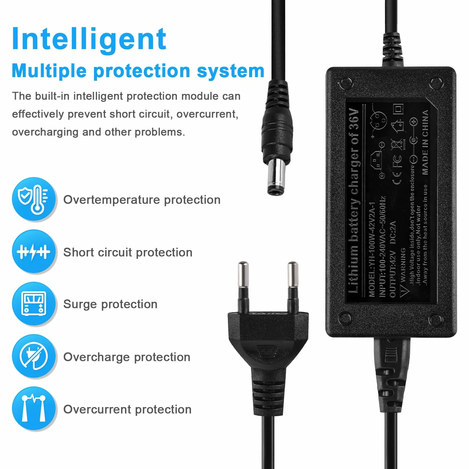Zasilacz sieciowy 12 V 6 A Ac Dc adapter: 12 V LED transformator zasilacz sieciowy LED 72 W LED Strip zasilacz do taśm świetlnych LED, monitorów, telewizorów, wzmacniaczy, systemu kamer, wtyczka Euro
