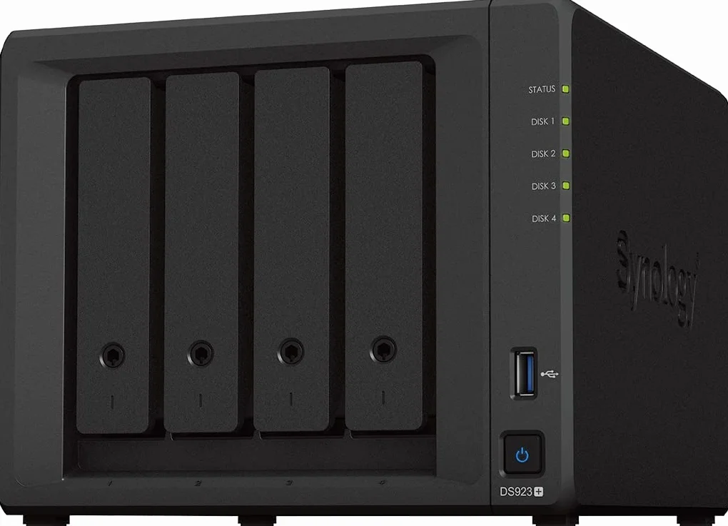Synology 4-Bay DiskStation DS923+ (bezdyskowy) Czarny