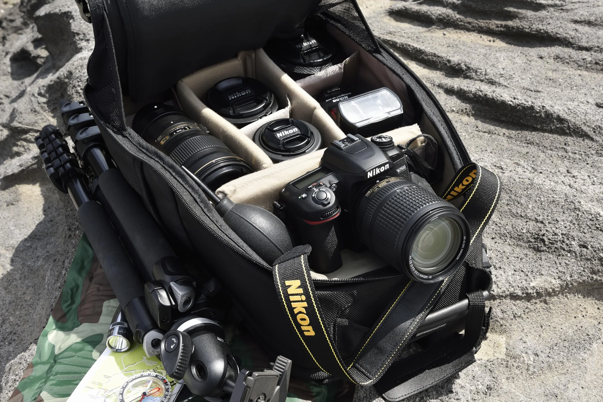Nikon D7500 lustrzanka cyfrowa 20,9 MP Lexar SD