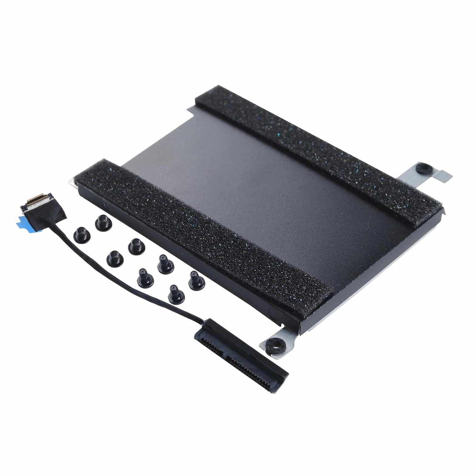 2,5-calowy dysk twardy SATA Caddy Kit do Dell Latitude 15 5510 5511 5505 5502 5501 5500, Precision 15 3540 3541 3542 3550 3551, z kablem, wspornikiem, śrubami