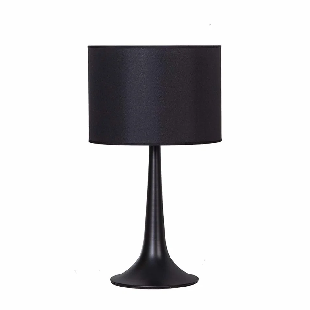 CCXXYGWJ stołowa Przycisk biurkowa LED 17"H, czarna Minimalistyczna lampka nocna do sypialni Ochrona oczu stołowa Studyjna Ciepła