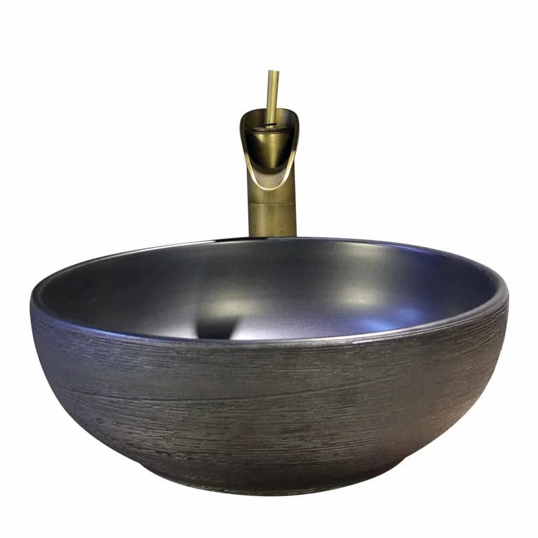 Umywalka Łazienkowa Nablatowa, Ceramiczna Umywalka Artystyczna, Umywalka Nablatowa, Okrągła Umywalka, Umywalka Retro, Umywalka Łazienkowa, Umywalki Łazienkowe