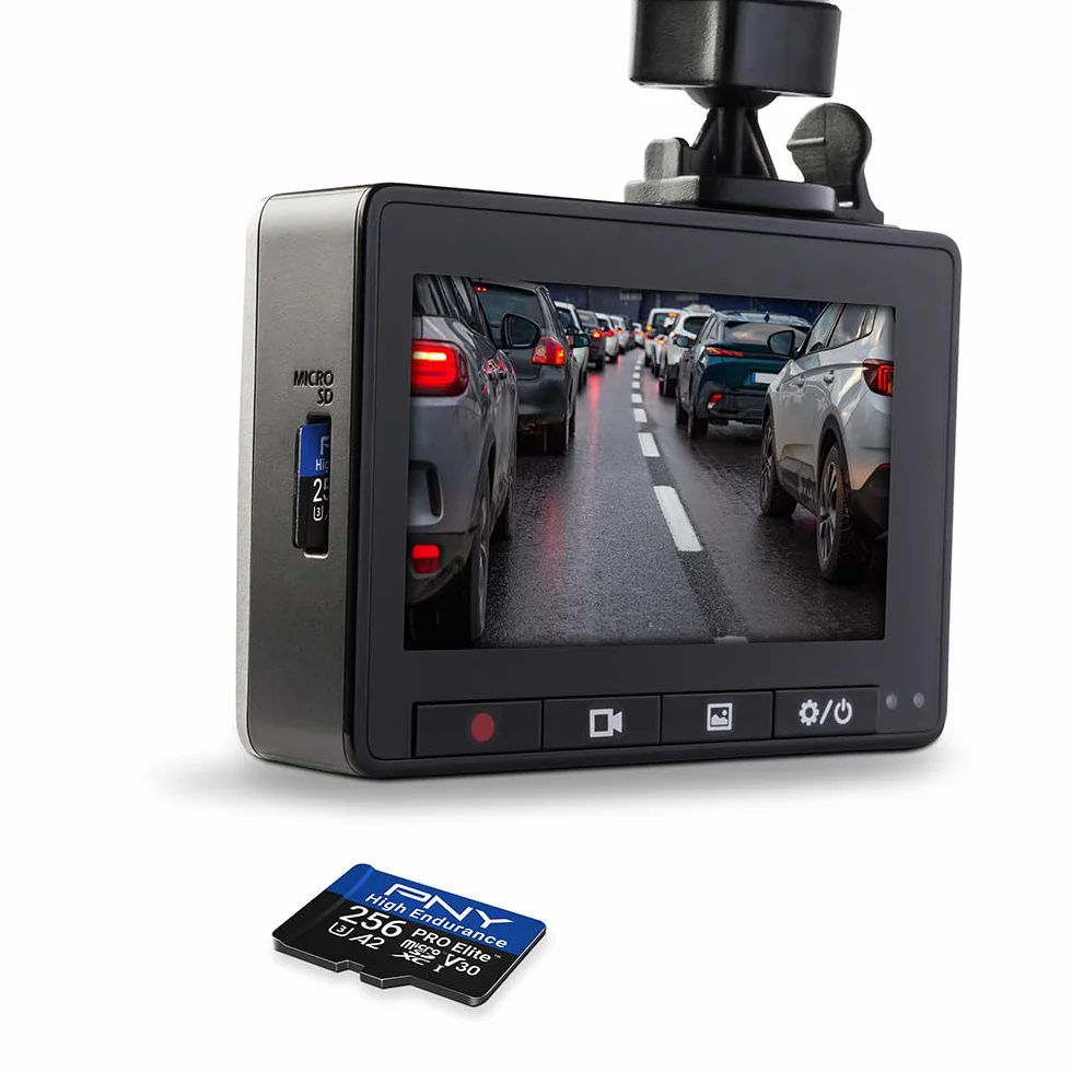 PNY 256GB PRO Elite High Endurance C10 U3 V30 A2 Karta pamięci microSDXC 100/90 MB/s 4K UHD UHS-I