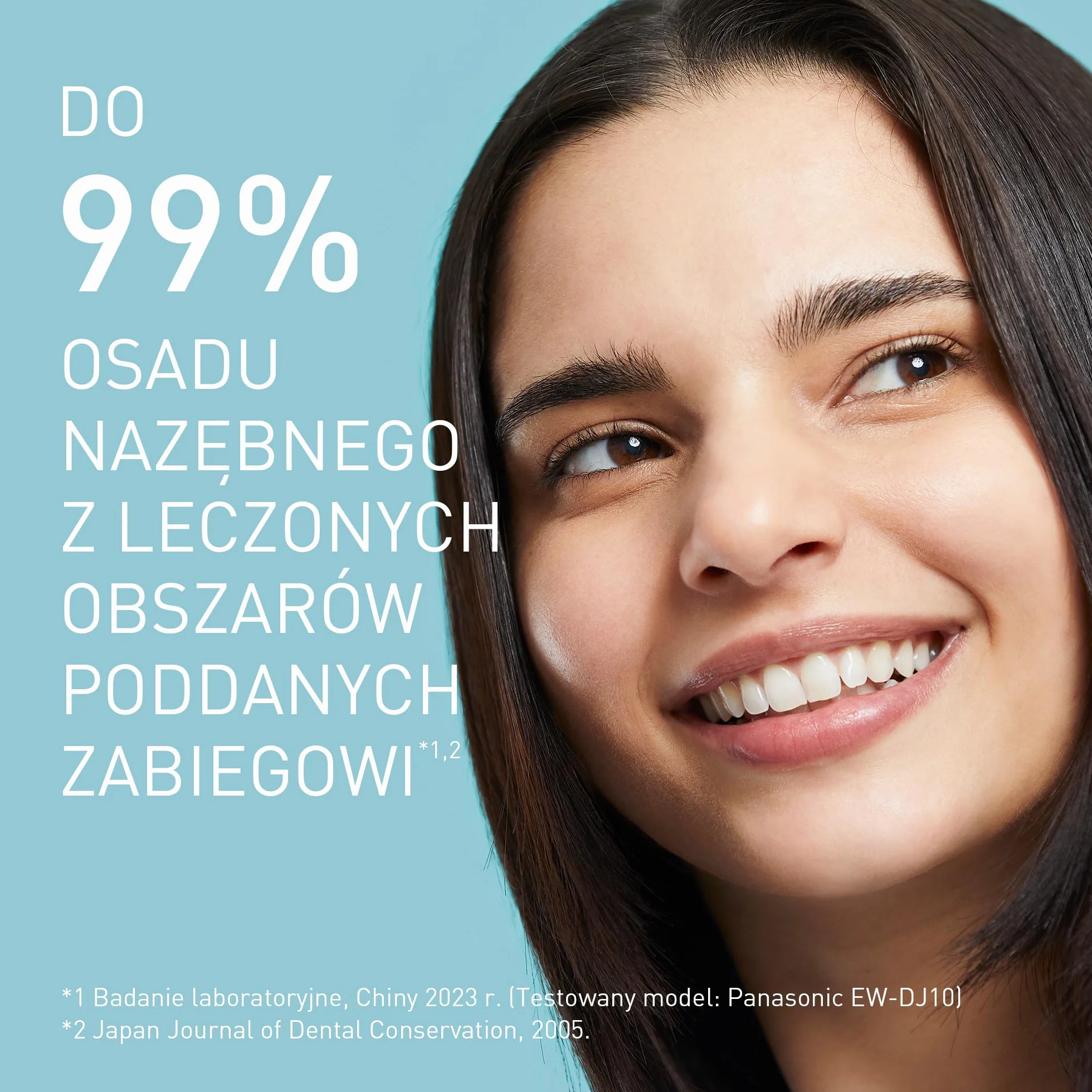 Panasonic Series 300 Irygator do Ust EW-DJ27-A303, Irygator do Zębów, 200 ml, IPX7, 4 Dysze, 5 Ustawień Ciśnienia, Akcesoria Podróżne, Niebieski