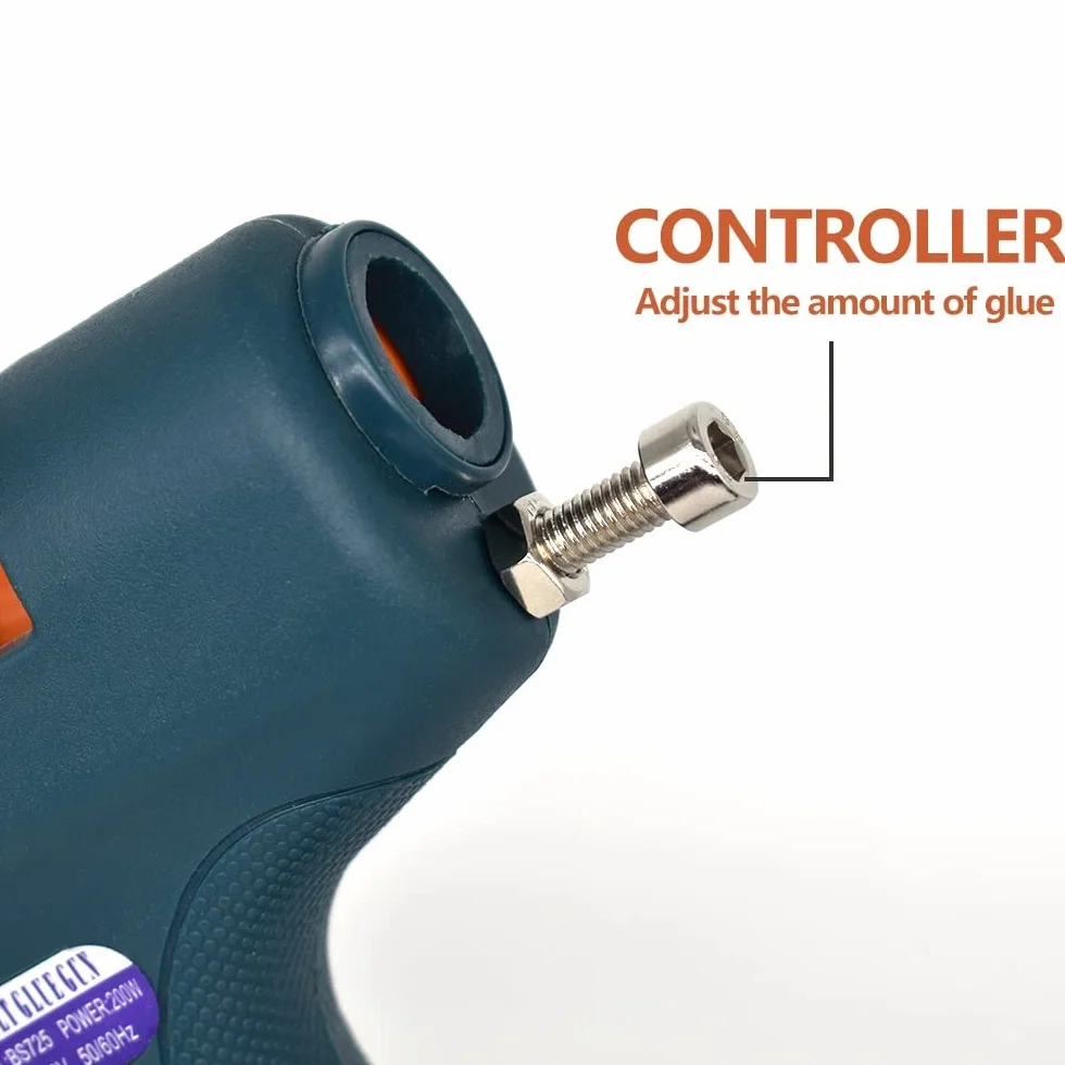 Narzędzia do klejenia na gorąco 15MM pistolet do klejenia na gorąco 200W 300W 3M przemysłowy pistolet do klejenia na gorąco profesjonalny wysoki pobór mocy 15MM klej w sztyfcie do domu DIY, prezenty ś