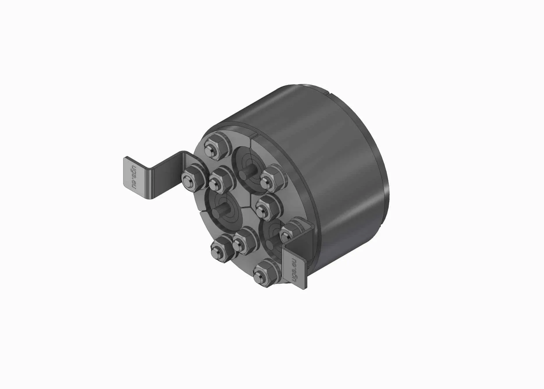 Gumowa uszczelka zaciskowa zmienna średnica zewnętrzna 80 mm/głębokość 40 mm do kabli i rur 3 x 4 mm do 20 mm