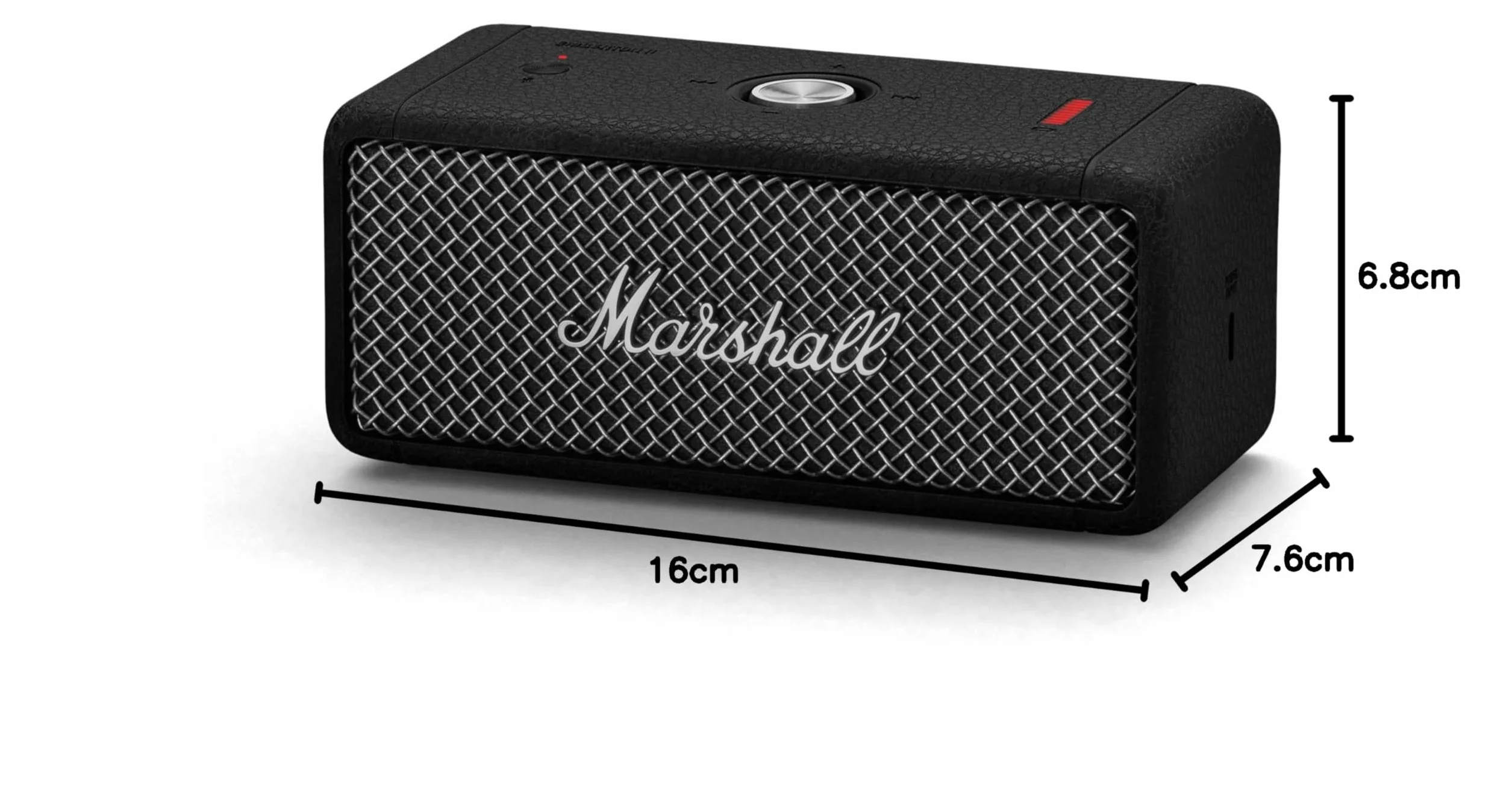 Marshall Emberton II przenośny głośnik Bluetooth IP67 wodoodporny 30h odtwarzania