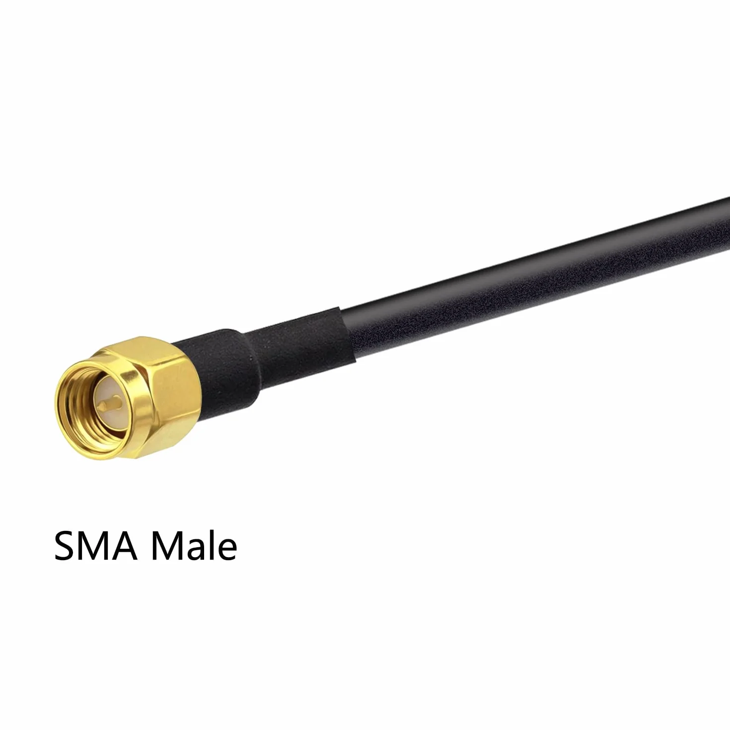 Przedłużacz Anteny SMA Męski na SMA Męski Kabel Pigtailowy RG58 6.5ft/2M do WiFi 4G Router