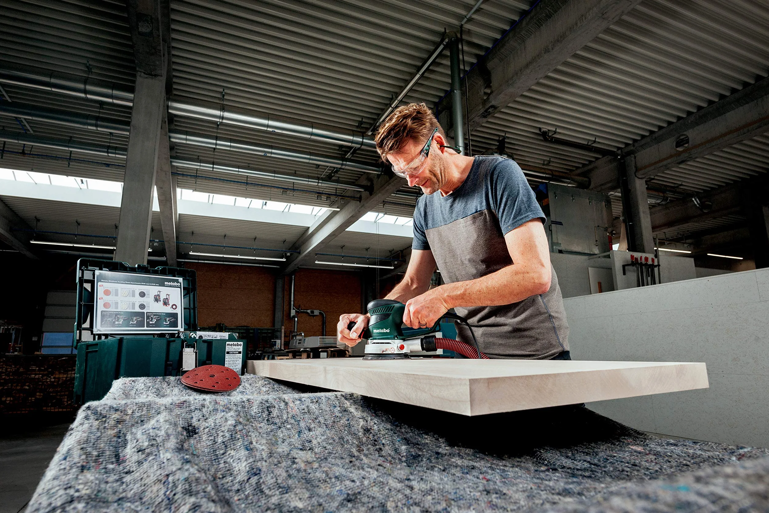 Metabo Sxe 425 Turbotec Szlifierka, Wielokolorowy, 320 W