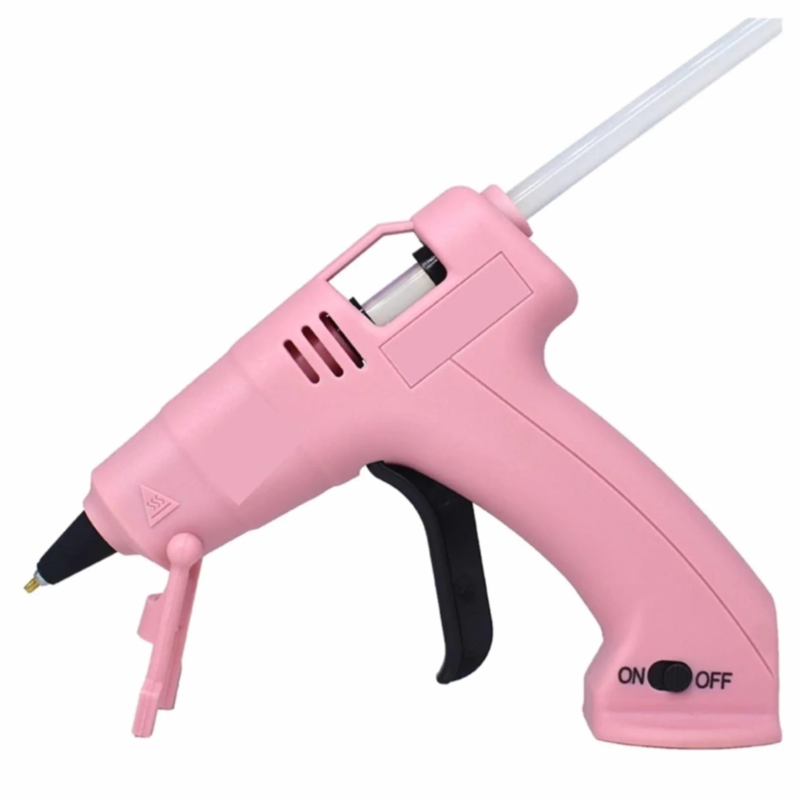 Bezprzewodowy Pistolet Do Klejenia Na Gorąco Dziecko Rękodzieło Domowe Naprawy DIY Użyj Kleju W Sztyfcie 7 Mm Bezprzewodowy Pistolet Do Klejenia 3,6 V 2000 MAh 60 Min Czas Użytkowania(SET-3)