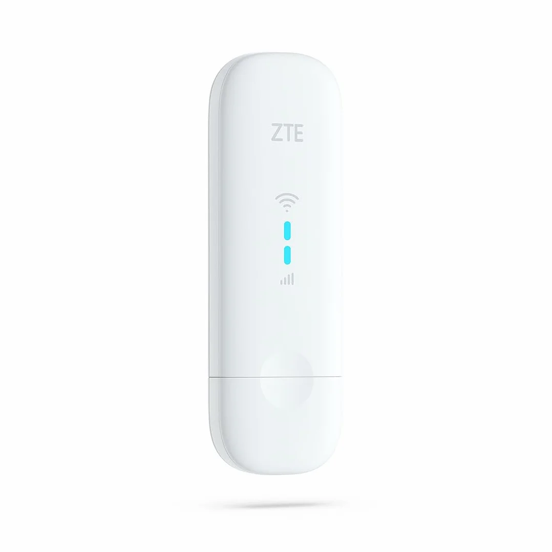 ZTE MF79N odblokowany modem Wi-Fi USB hotspot do 10 urządzeń zewnętrzne porty anteny biały