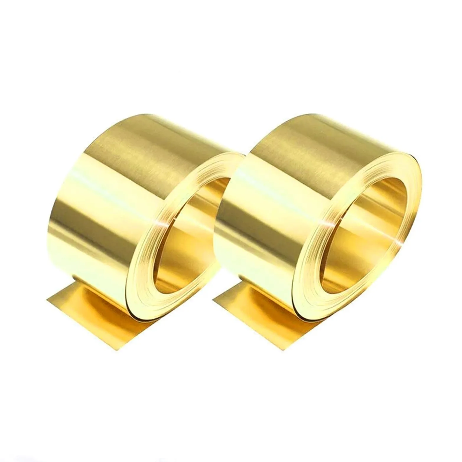 Cienka taśma z mosiądzu Grubość rolki blachy mosiężnej 0,01-0,3 mm Szerokość 10-200 Długość 100-1000(0.3x200x1000mm)