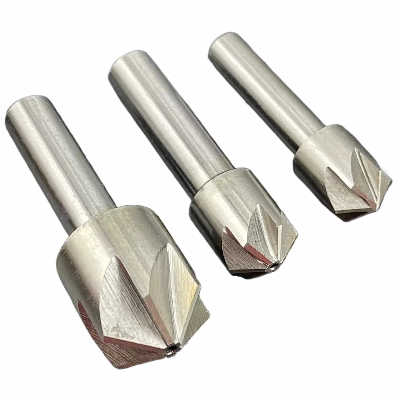Wiertło stożkowe z łbem sześciokątnym, Wiertło stożkowe HSS 120 stopni, trzpień prosty, gratowanie, fazowanie, 6-50 mm(35mm 120 Degree)