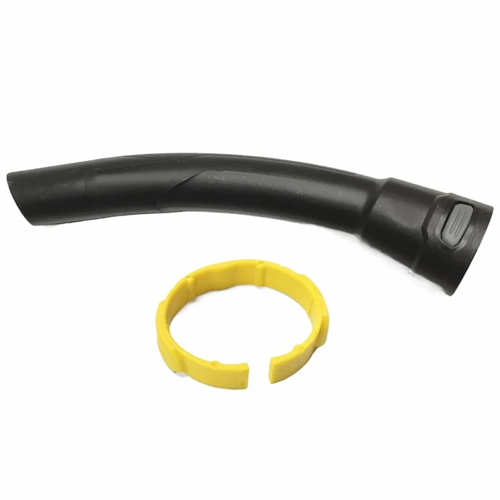 Zakrzywiona końcówka węża z uchwytem do odkurzacza, średnica na końcu 35 mm, zapasowy uchwyt pasuje do Karcher NT20/30/WD1 WD2 WD3 WD4 WD5 WD6 2.863-012.0