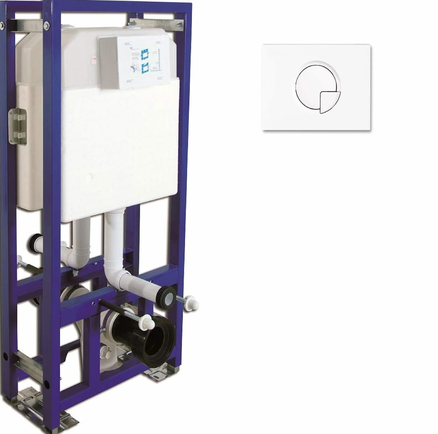 Element podtynkowy podtynkowy WC podwójne przyłącze spłuczka podwójna spłuczka wolnostojący element montażowy podtynkowa skrzynka zlewozmywakowa wisząca ściana