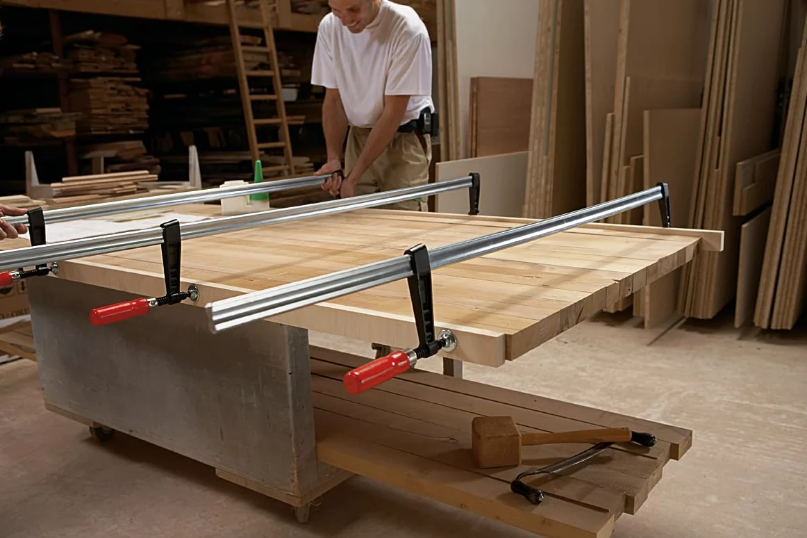 Ścisk śrubowy z żeliwa ciągliwego 800x120mm BESSEY