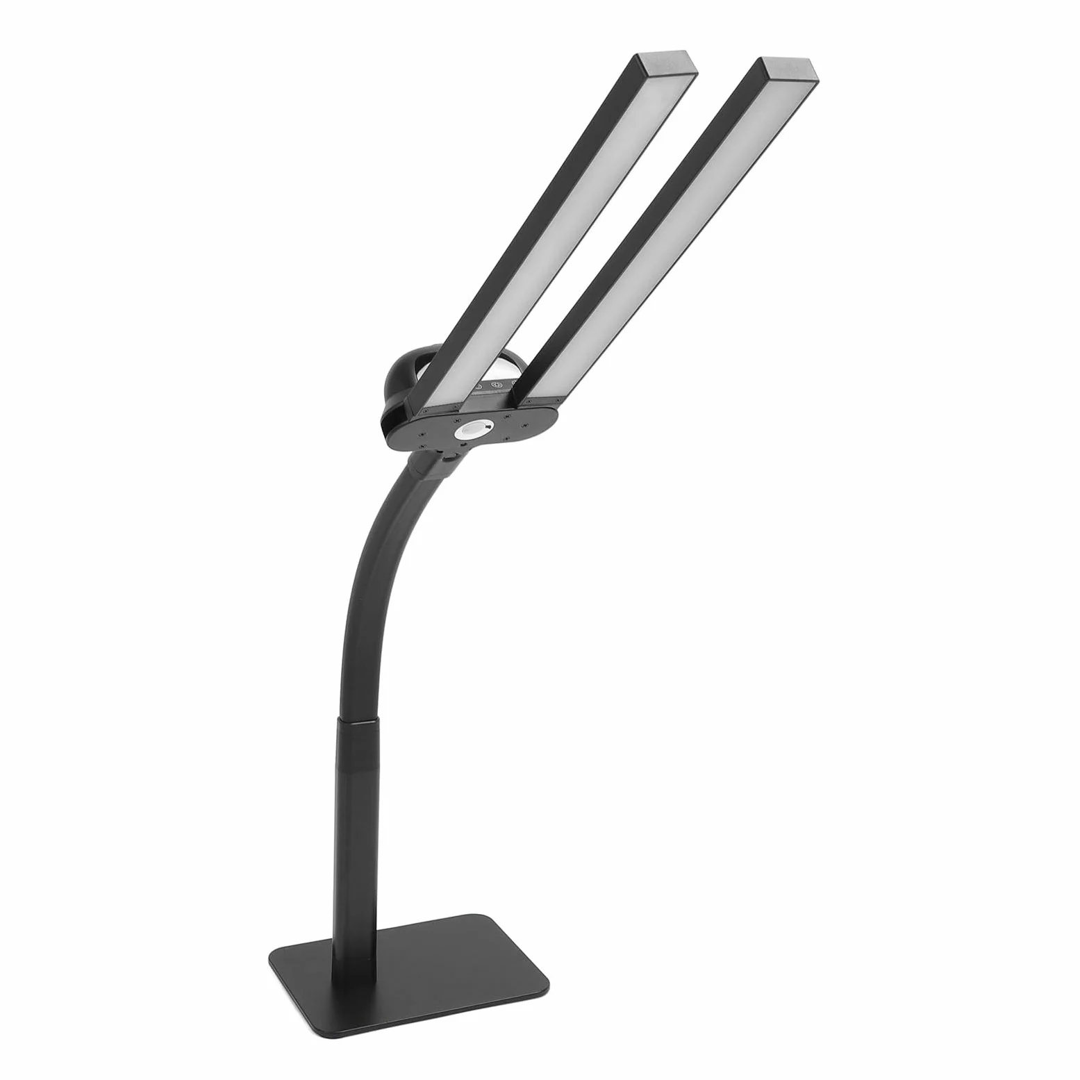 Lampa Biurkowa LED do Domowego Biura, 35,4-calowa Lampa Architektoniczna Dbająca o Oczy ze Zdalnym Ramieniem Obrotowym, Automatycznie Przyciemniana Lampa Biurkowa o Mocy 12 W do