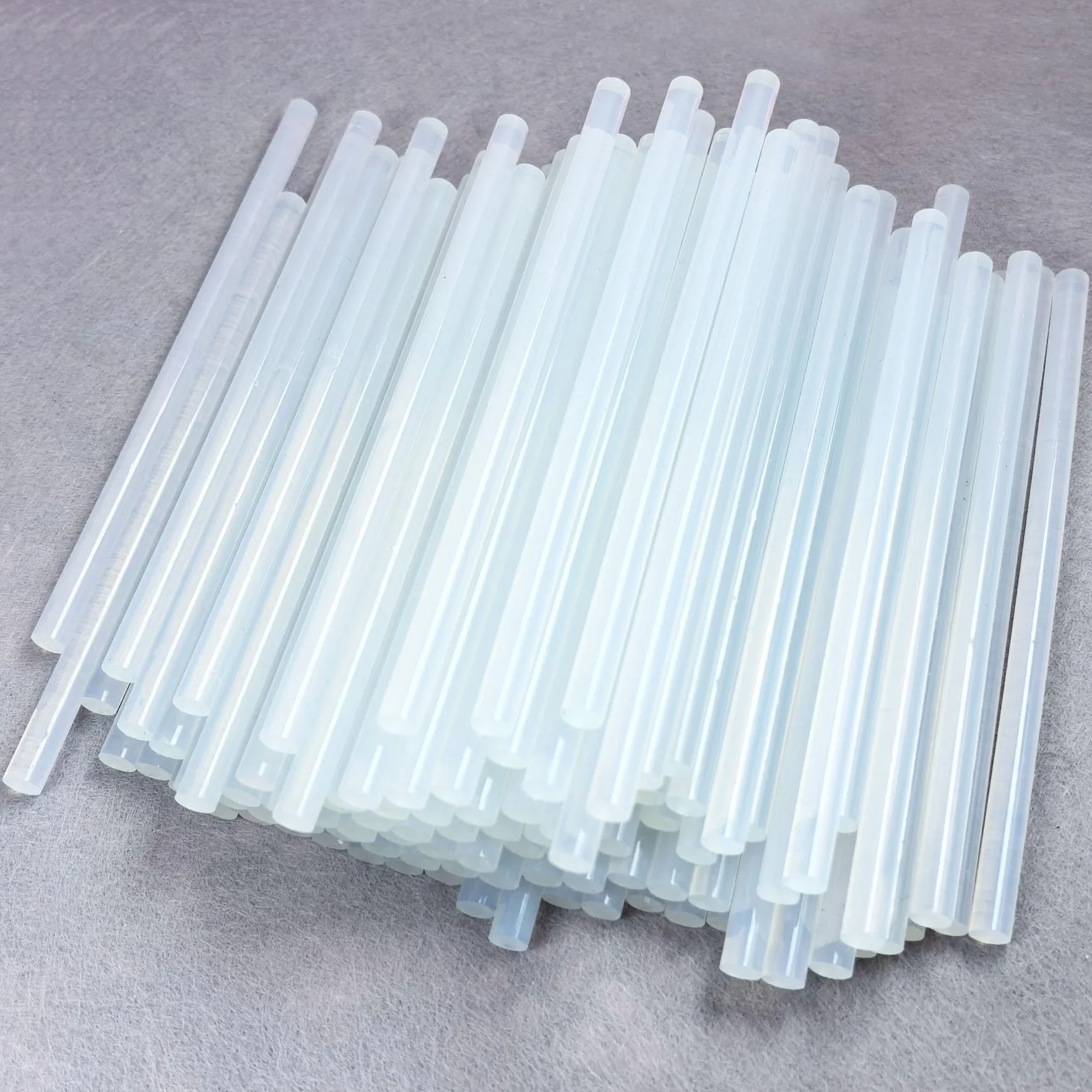Laski kleju termicznego 150 x 7 MM Przezroczysty klej 100 sztuk do 7mm pistoletu do klejenia na gorąco