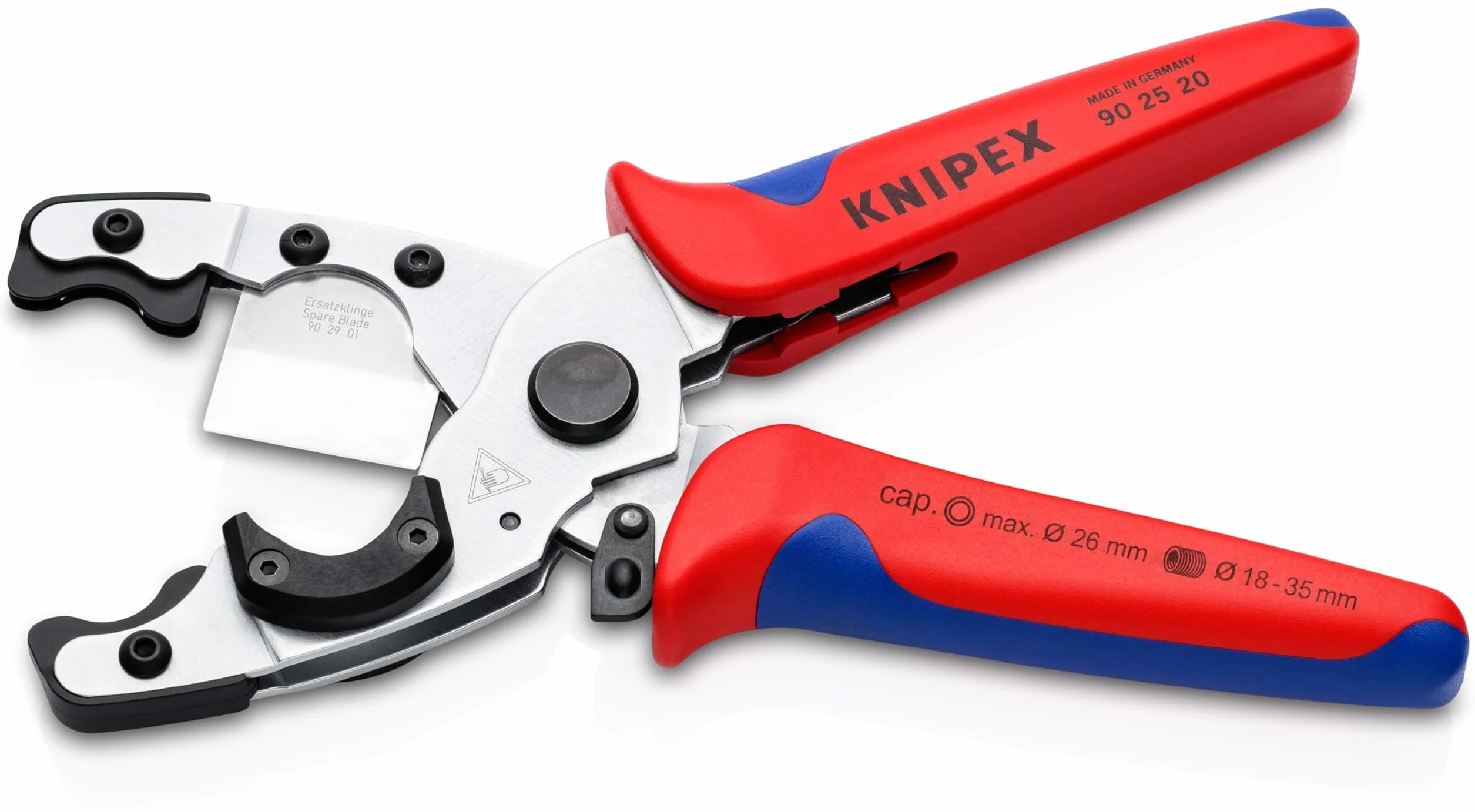 KNIPEX Obcinak do rur kompozytowych chromowany 210 mm 90 25 20