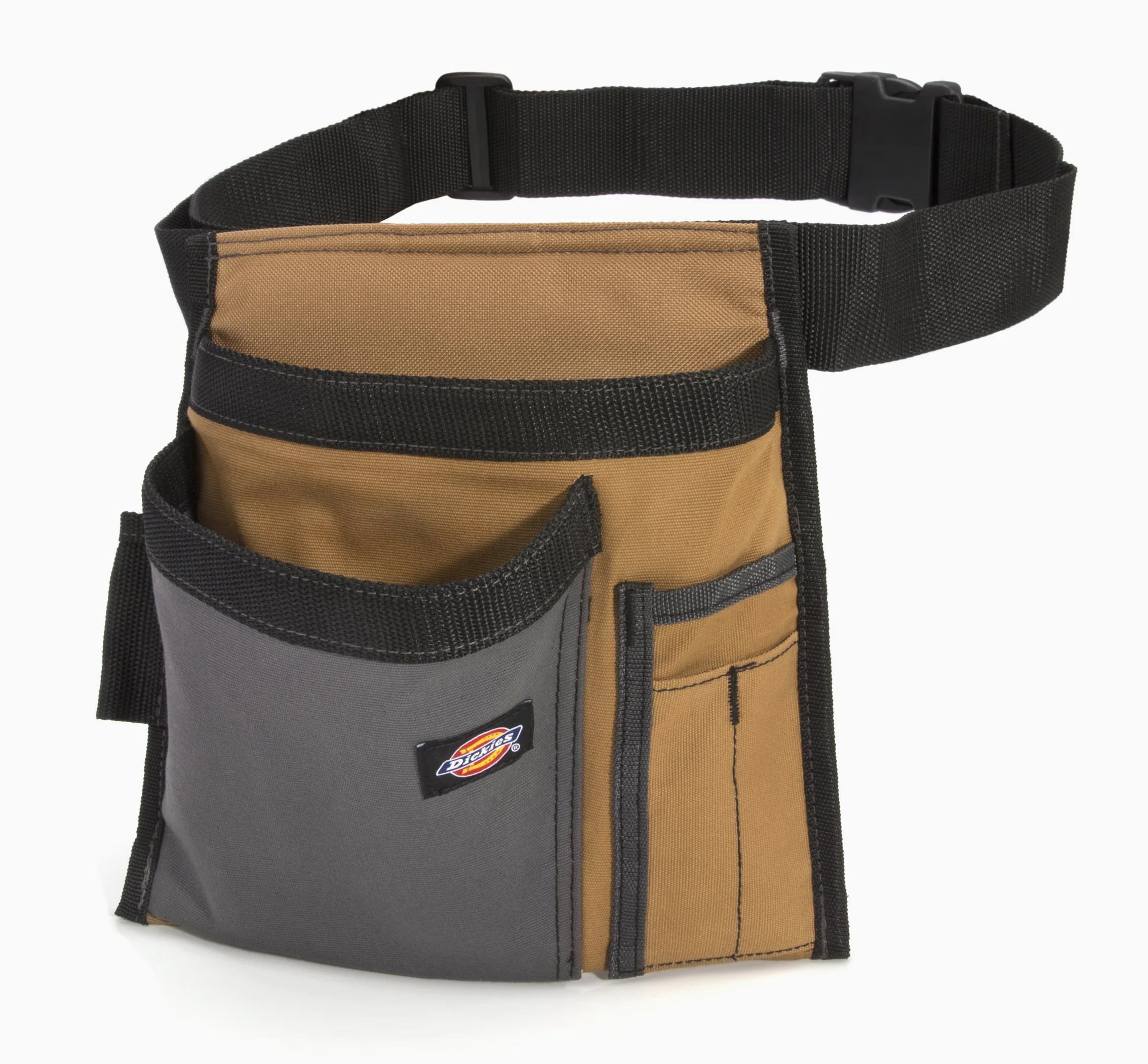 Dickies 5-kieszeniowa jednostronna torba narzędziowa/fartuch roboczy, trwała konstrukcja płócienna, regulowany pasek do indywidualnego dopasowania