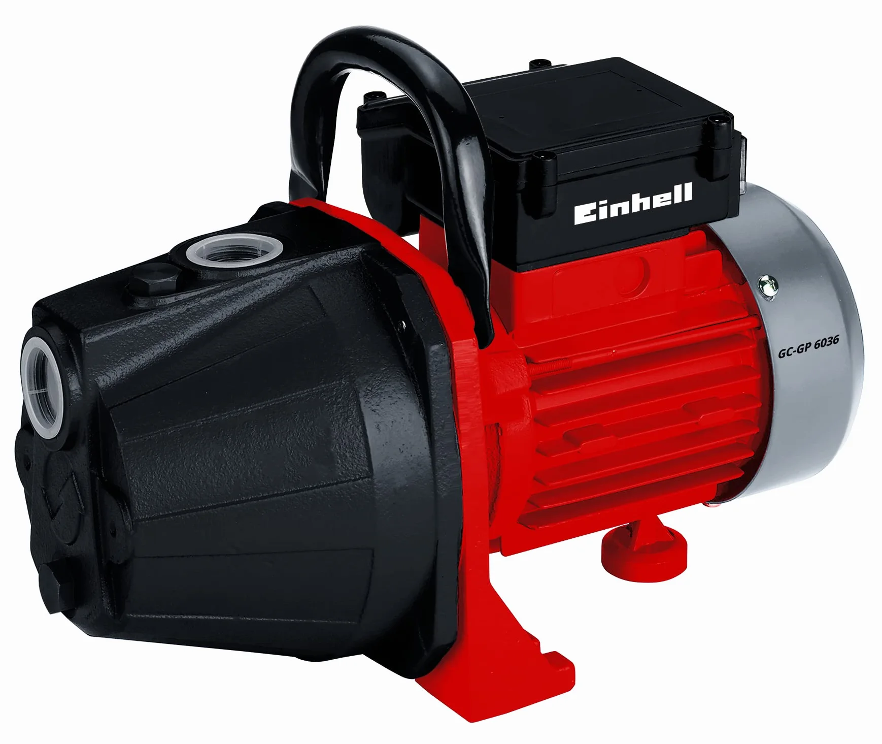 Einhell Pompa nawadniająca powierzchniowa GC-GP6036 (600 W, maks. przepływ 3.600 l/h, wysokość doładowania 40 m, włącznik/wyłącznik, uchwyt transportowy)