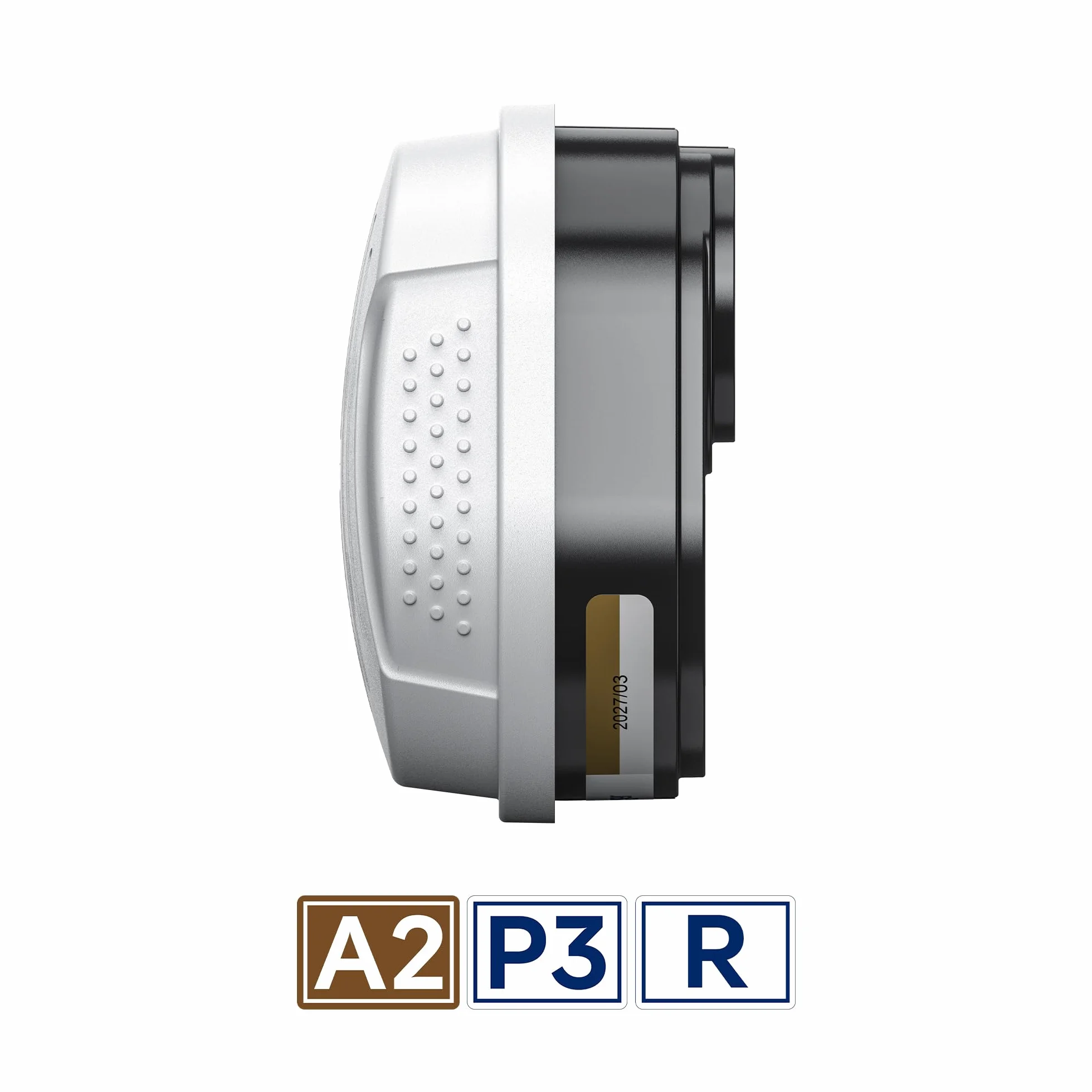 Dräger X-plore Bagnetowy filtr kombinowany A2 P3 do gazów i cząstek stałych | 3 pary | filtr zamienny do pełnych i półmasek X-plore 3300, 3500 i 5500