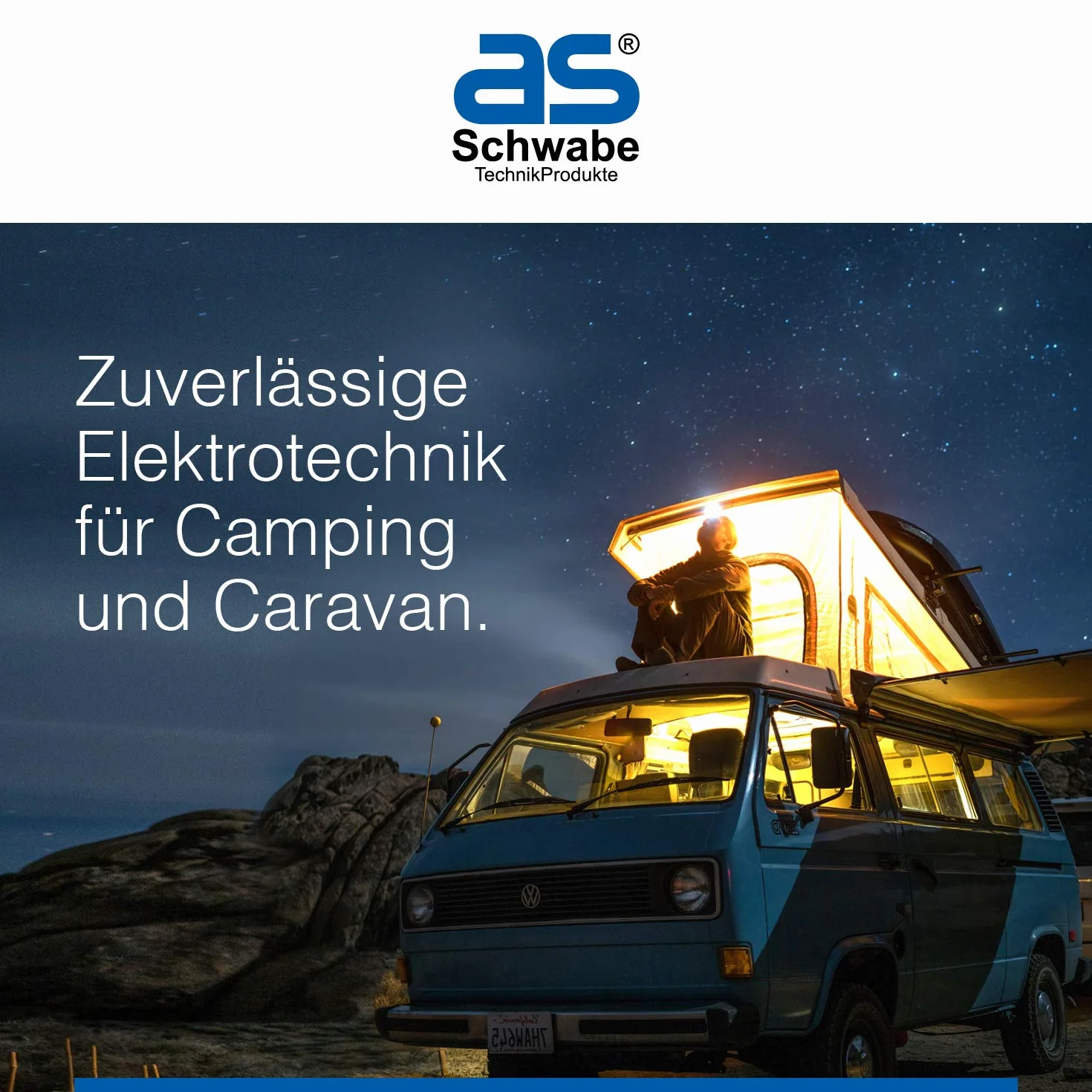 as - Schwabe 60471 CEE Sprzęgło Caravan z Pokrywą Zawiasową, IP44, 230 V/16 A, Niebieska