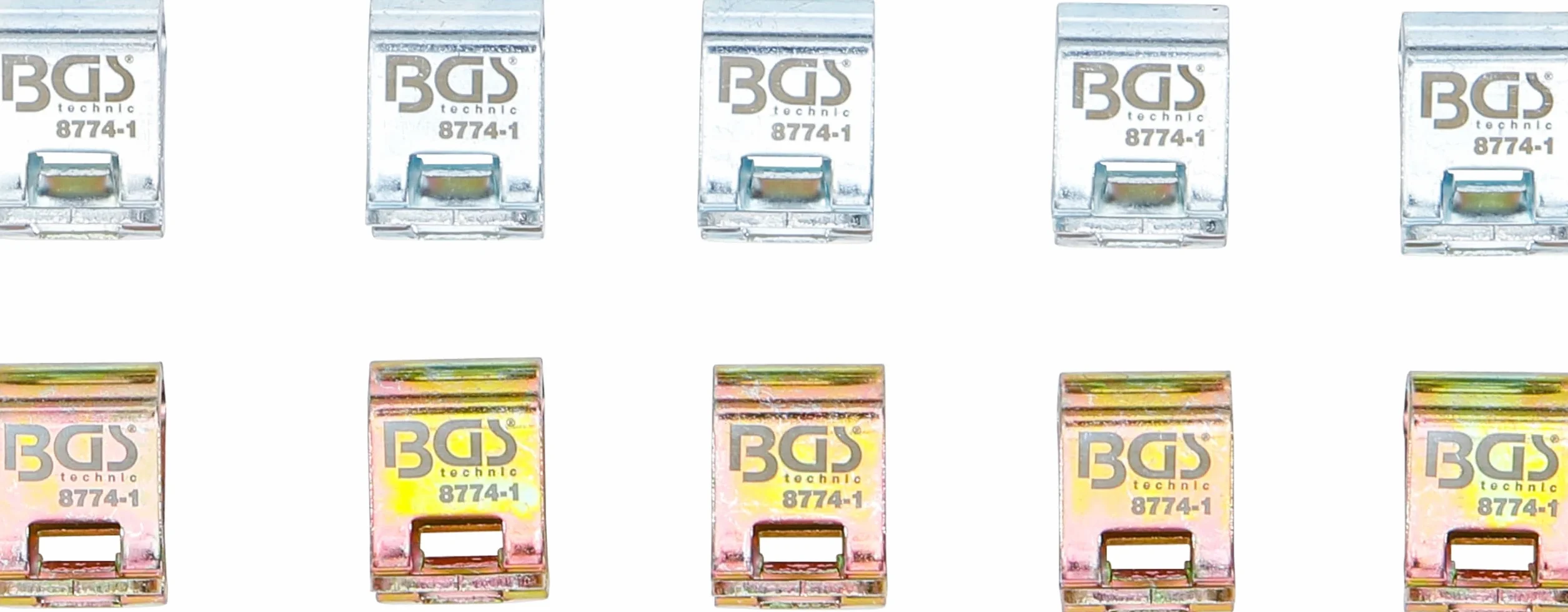 BGS 8774-1 | Klamry | do BGS 8774 | 10 szt.
