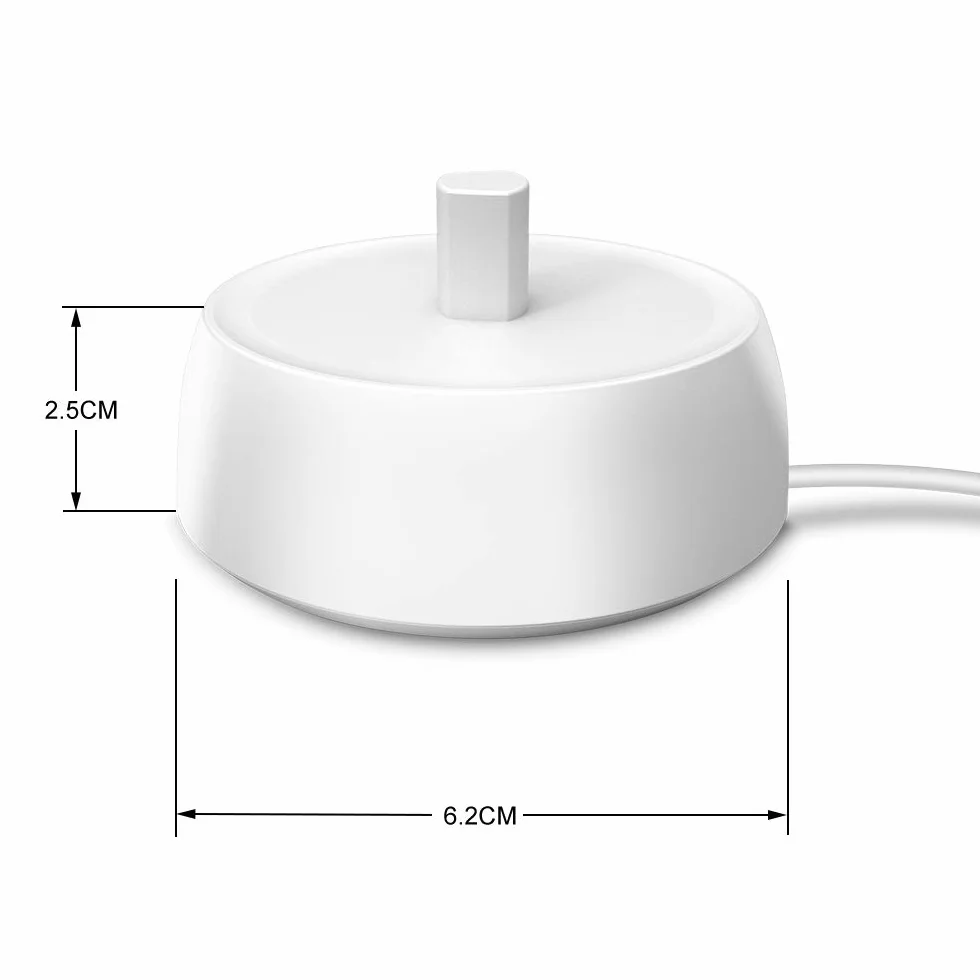 Elektryczna ładowarka do szczoteczek do zębów Oral-B, uniwersalne połączenie portu USB