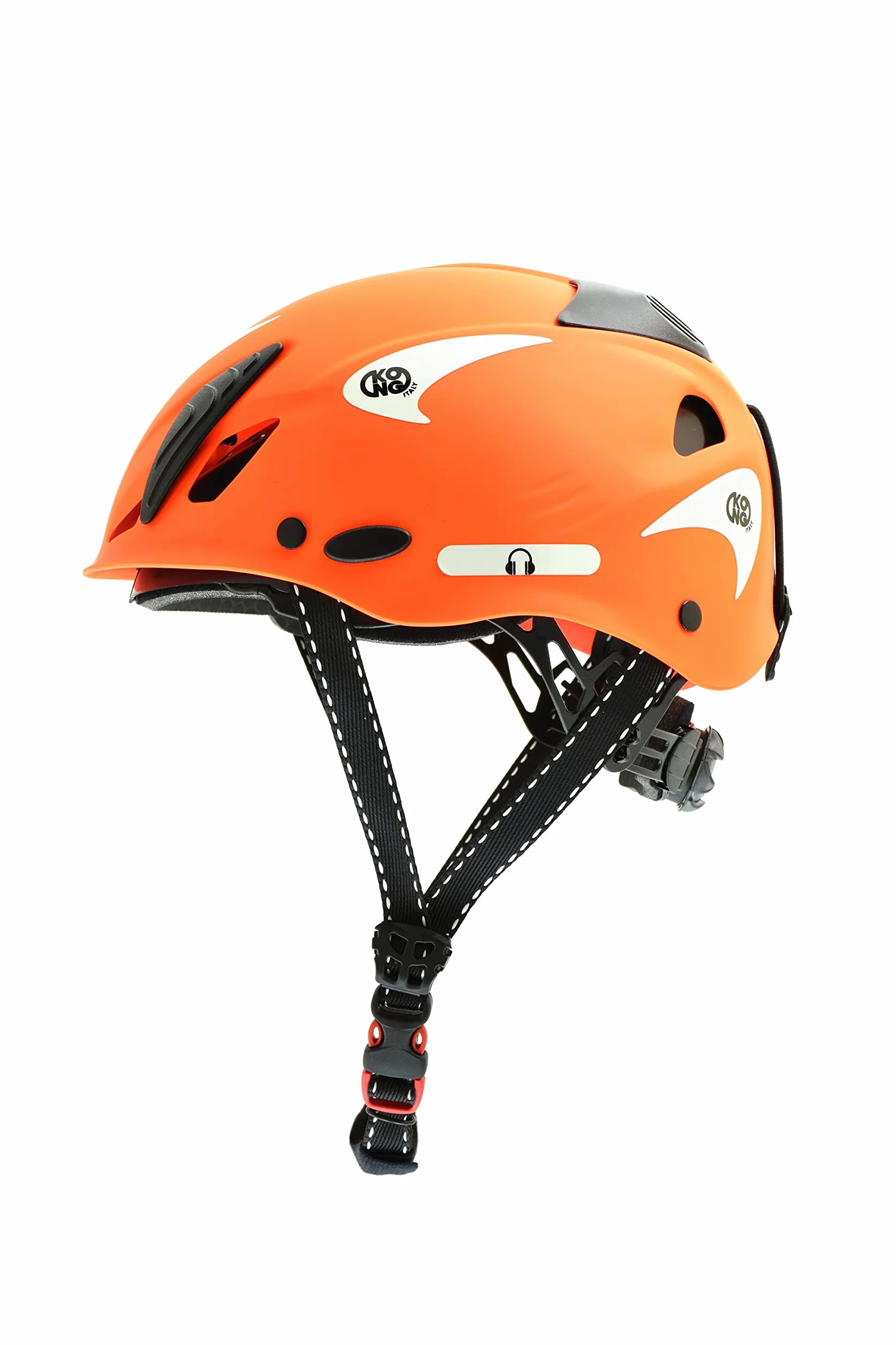Kong Mouse Work kask roboczy unisex, pomarańczowy fluorescencyjny miękki w dotyku, jeden rozmiar