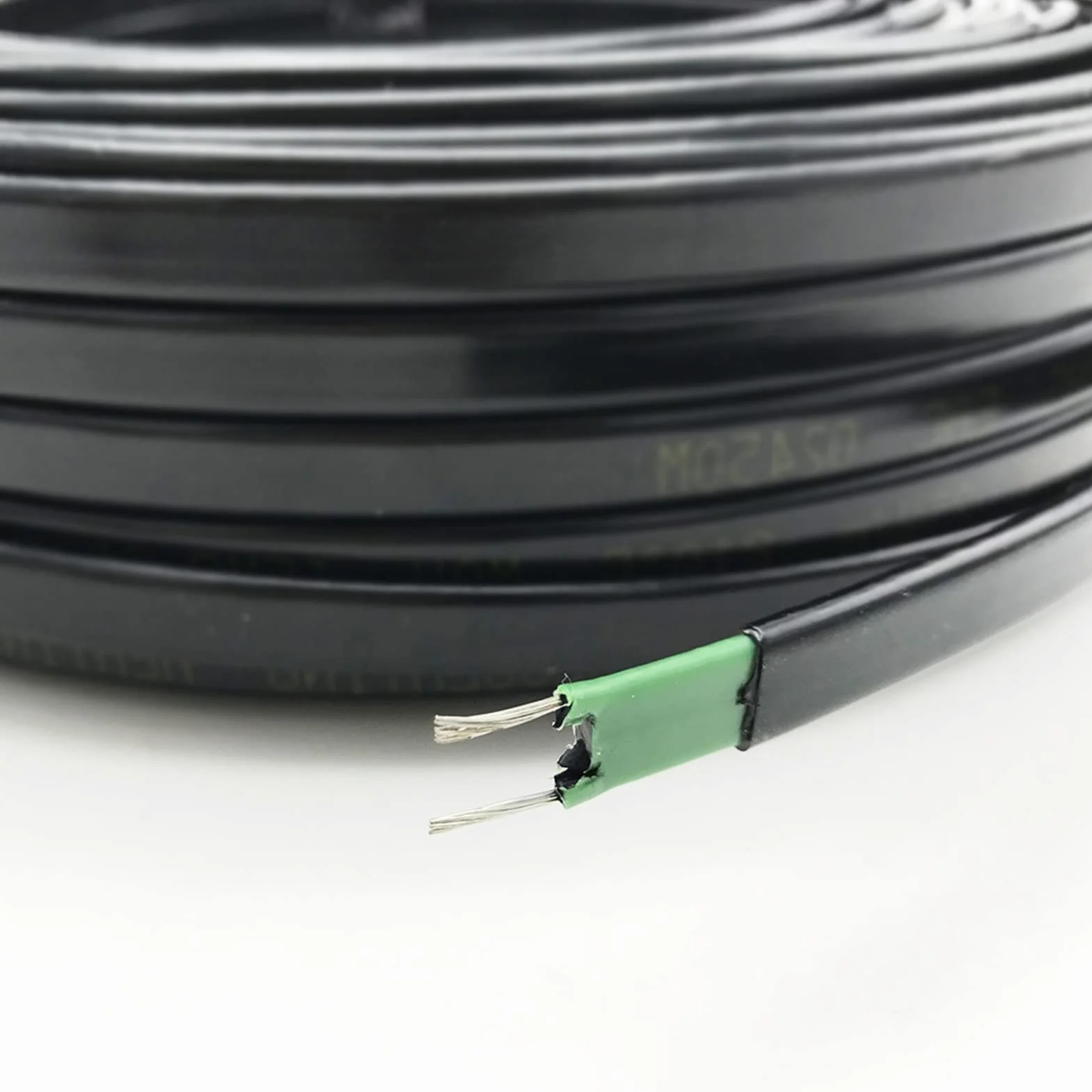 Drut wysokotemperaturowy, samoregulujący kabel grzejny do rur 12 V 24 110 220 o różnych długościach(220v 25w,8m)