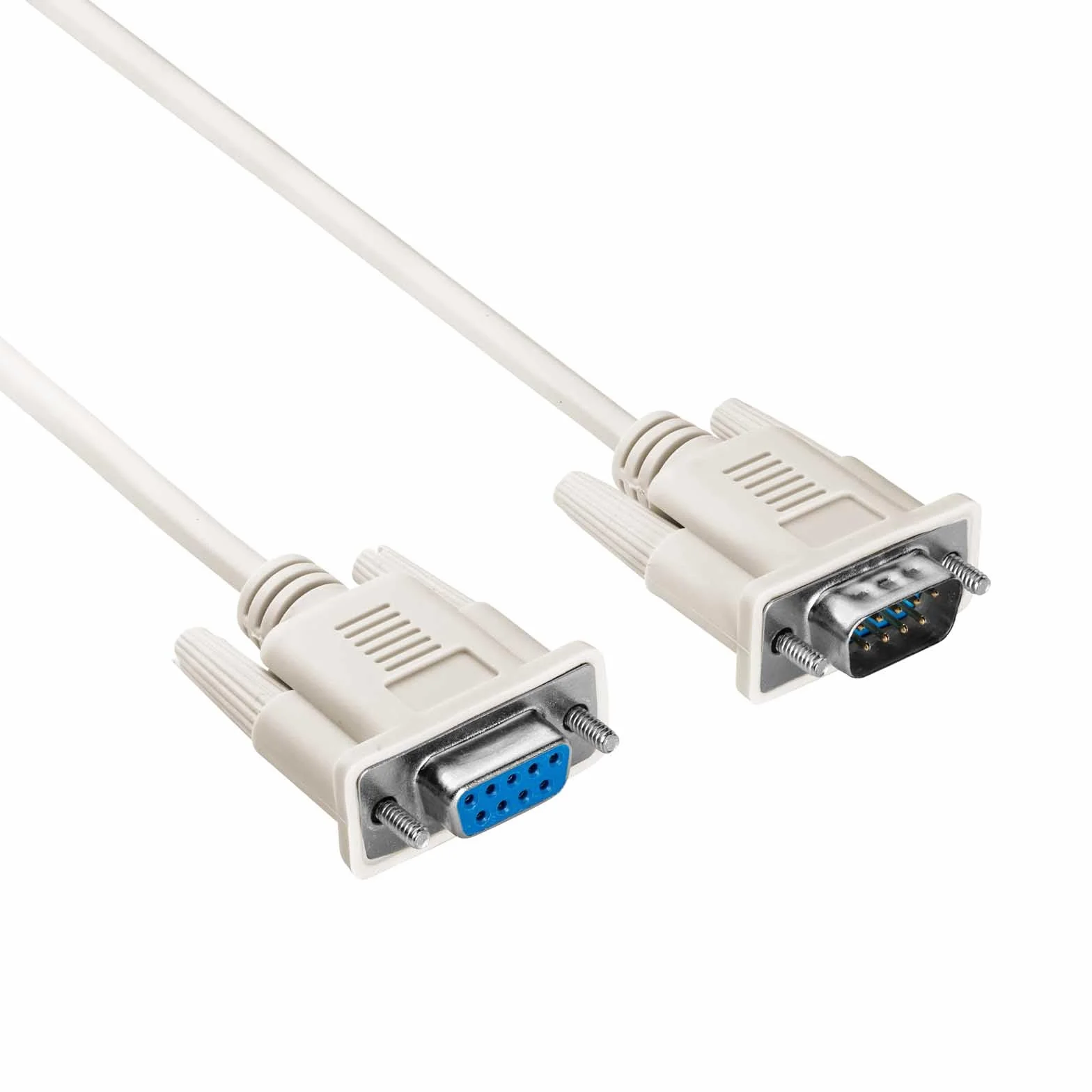 AKYGA AK-CO-01 RS-232 kabel DB9 D-Sub 9-biegunowy adapter wtyczka do gniazda 2 m
