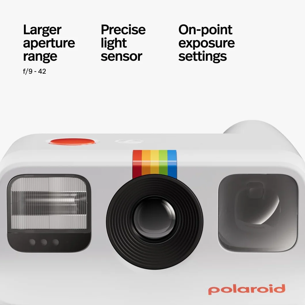 Polaroid Go Gen2 9096 Aparat Fotograficzny, Czarny, 15 Wkładów