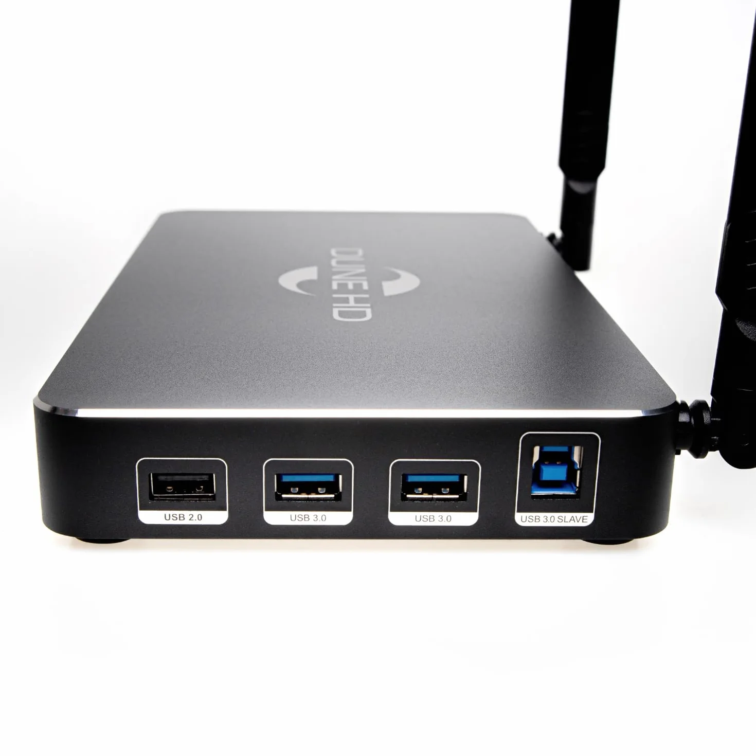 Dune HD Pro One 8K Plus, 8K UHD, odtwarzacz multimedialny, Android Smart Box, S928X, HD-Audio, HDMI, BT, WiFi6, 1Gbit, USB 3.0, 8 GB, 64 GB, stojak na HDD, 8Kp60