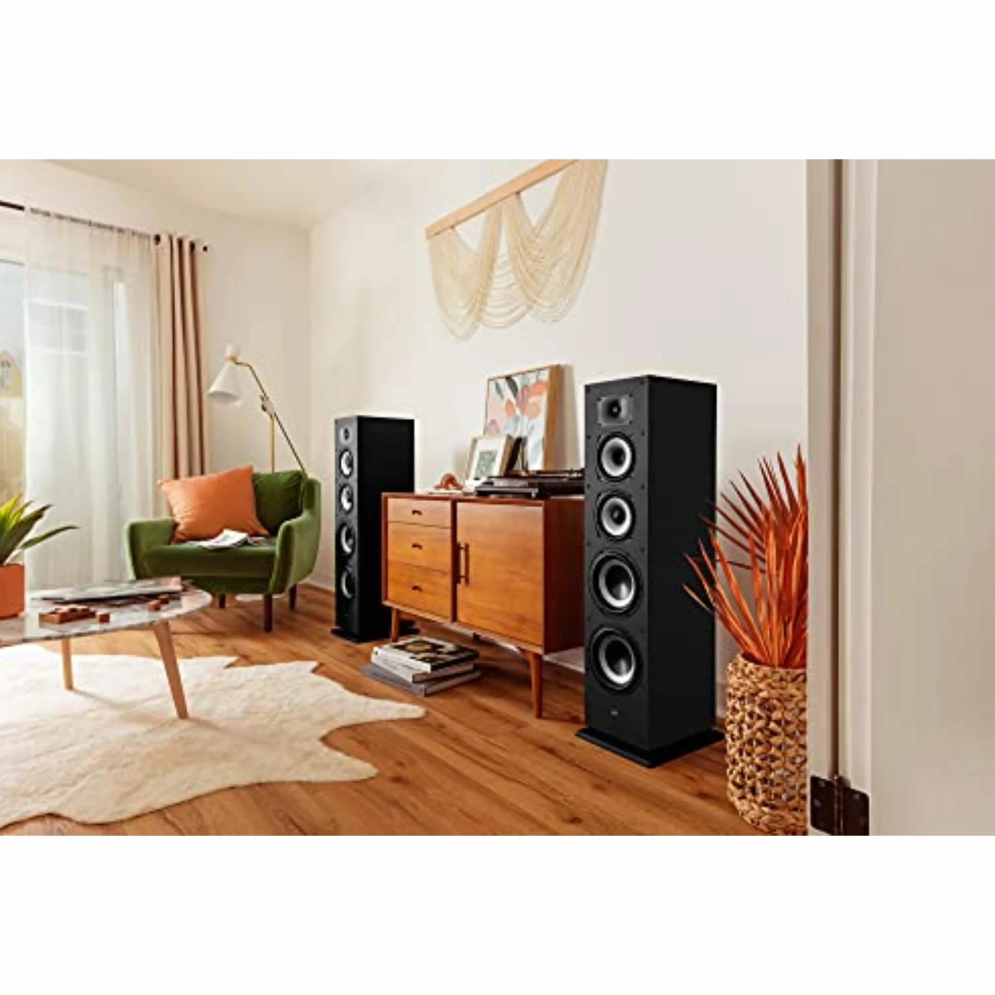 Polk Audio Monitor XT70BK głośnik stojący Hi-Fi Hi-Res Dolby Atmos DTS:X Czarny